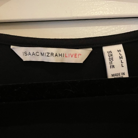 ISAAC MIZRAHI peplum top - Picture 2 of 2